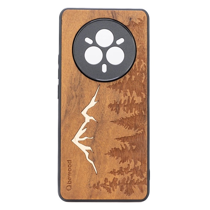 Husa Bewood pentru Realme 14 Pro Plus 5G, muntii imbuia