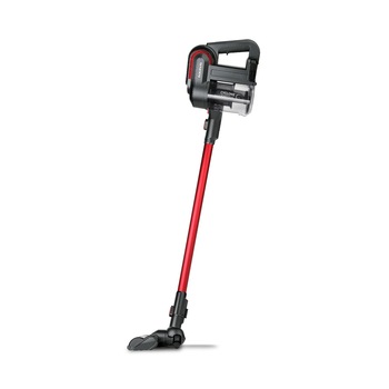 Aspirator vertical Taurus Ultimate Lithium. 22,2 V, 0,65 l,incarcare 4 ore, perie TURBO cu rotatie 180 °.Rosu/Negru Aspirator vertical Taurus Ultimate Lithium. 22,2 V, 0,65 l,incarcare 4 ore, perie TURBO cu rotatie 180 °.Rosu/Negru
