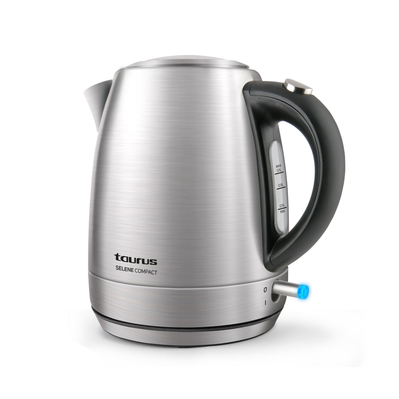 Fierbator Taurus Selene Compact. 2200W, 1.0 l.rezistenta ascunsa. INOX.