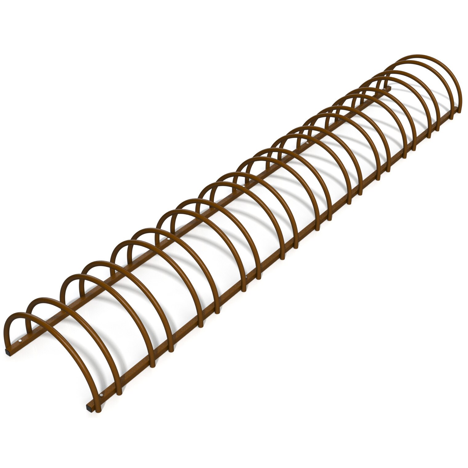 Suport stradal bicicleta cu 11 sloturi -model 0022-11 Maro