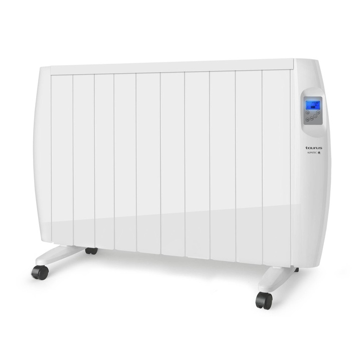 Convector electric de podea/perete Taurus Tallin 2000. 2000W,Display LCD, Temperatura ajustabila de la 10°C la 35°C,programarea pe ore si zile,sistem anti-inghet,protectie la supraincalzire.Alb