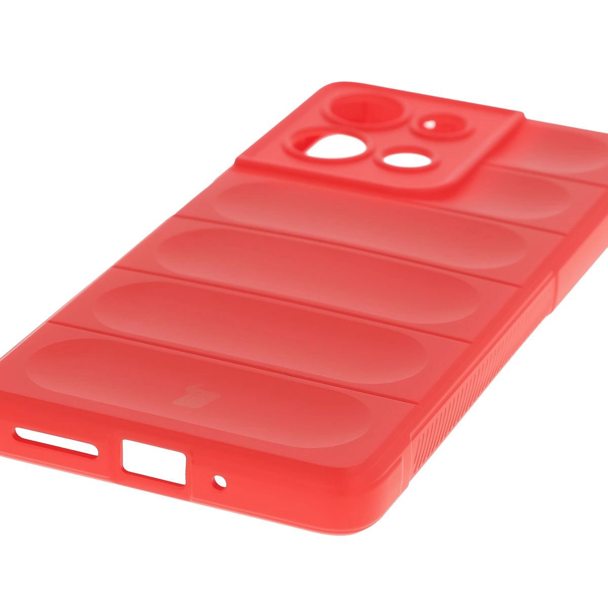 Husa Bizon Case Tur pentru Motorola Moto G75 5G, rosu