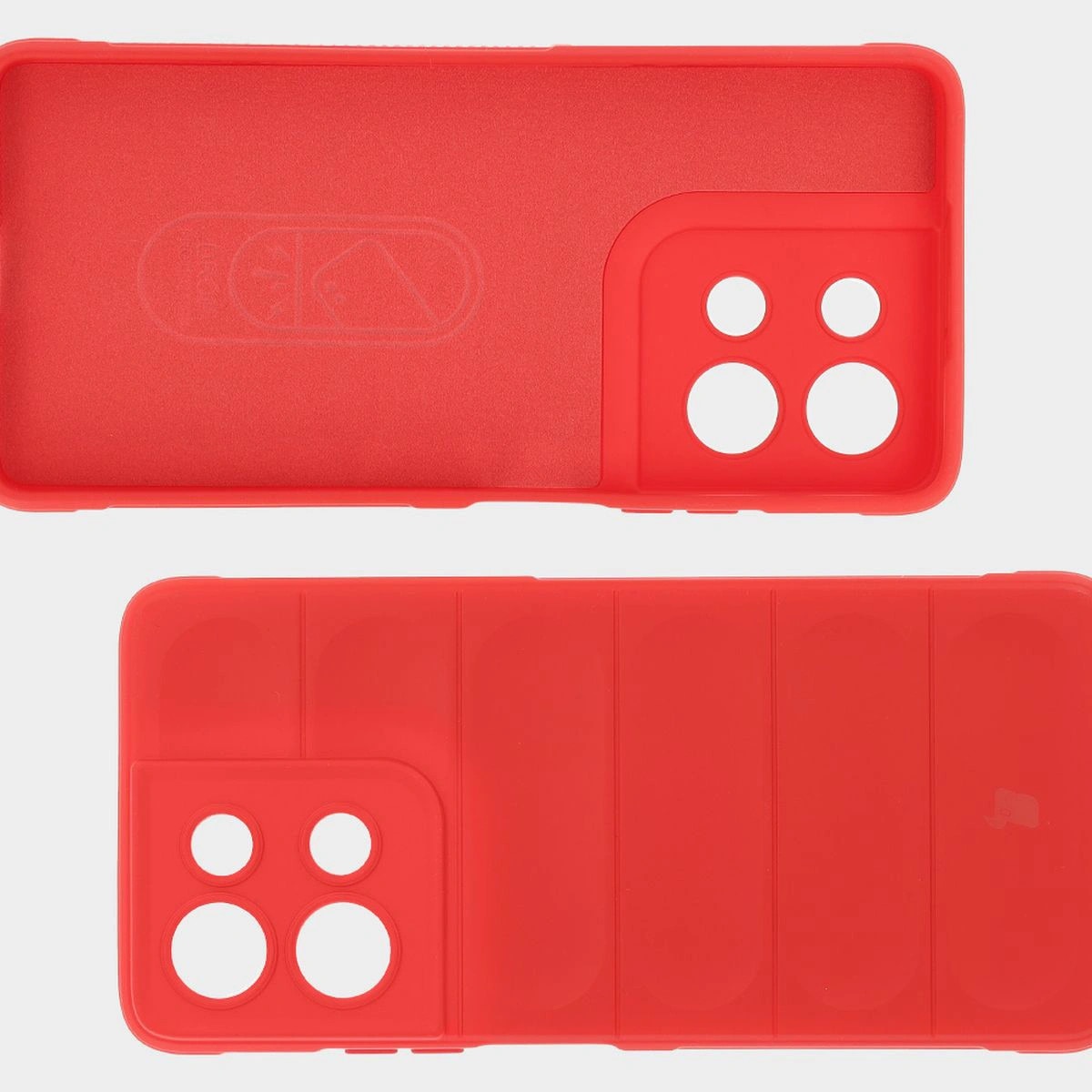 Husa Bizon Case Tur pentru Motorola Moto G75 5G, rosu