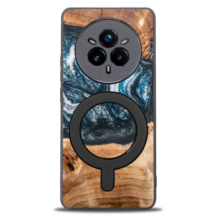 Husa Bewood Unique - Planets pentru Realme 14 Pro Plus 5G, pamant Magnet