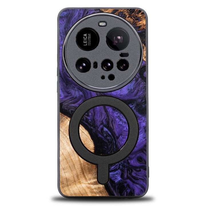 Калъф, Bewood Unique за Xiaomi 15 Ultra, Лилав Magnet