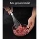 Tel, inox, rezistent la rugina, 25cm, usor de curatat, argintiu