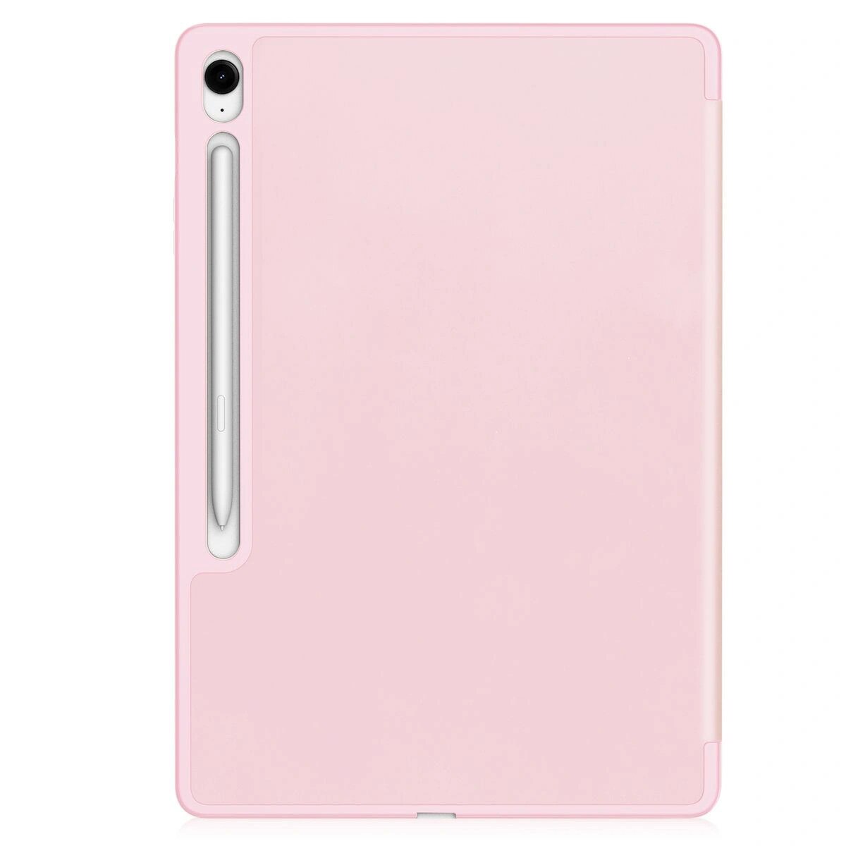 Husa tableta Bizon Case Tab Lizard pentru Samsung Galaxy Tab S10 FE Plus, roz