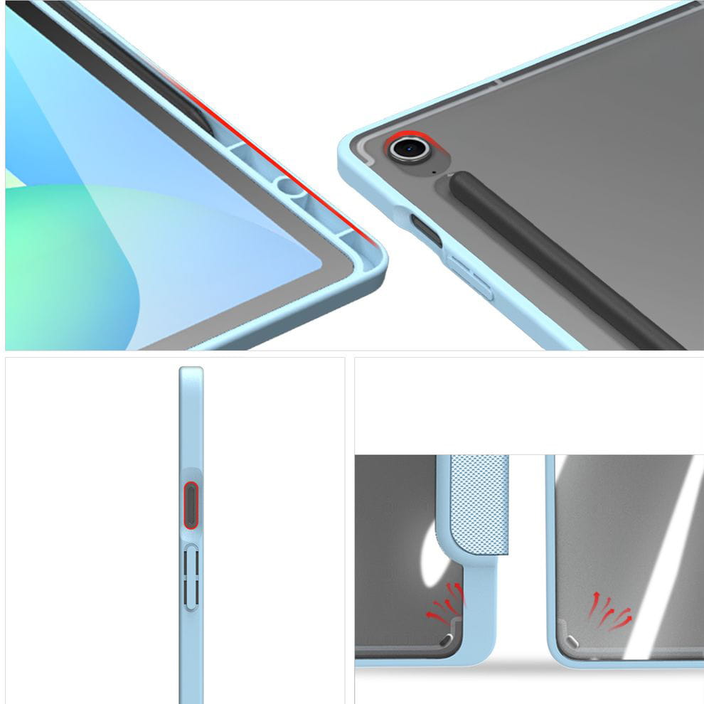 Husa tableta, DuxDucis, Pentru Samsung Galaxy Tab S10 FE Plus, Albastru