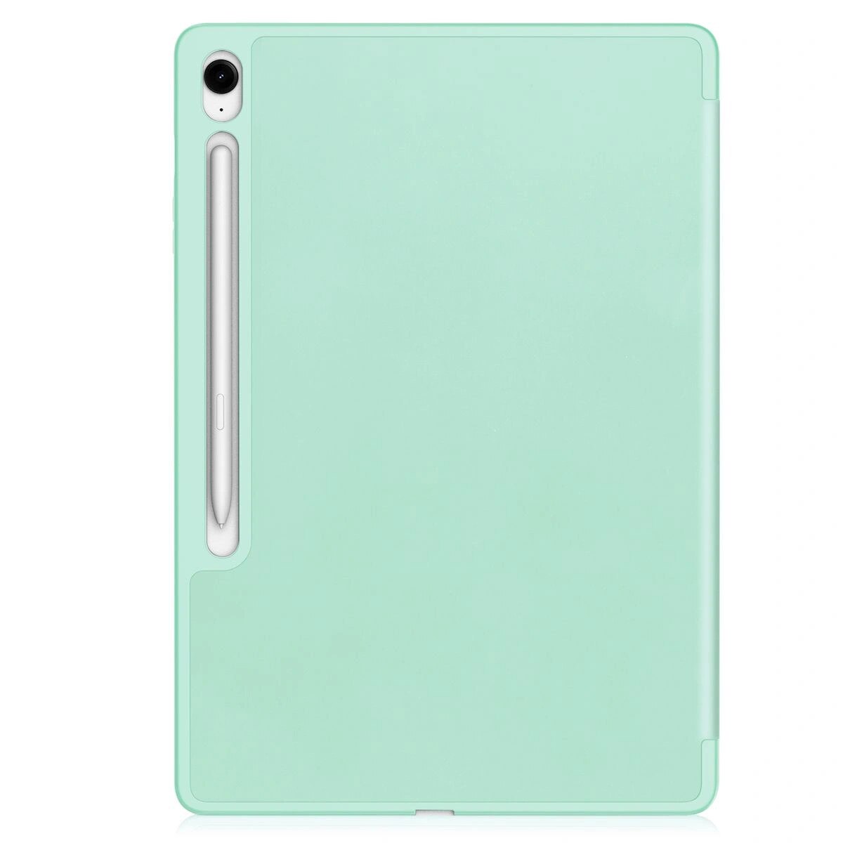 Husa tableta Bizon Case Tab Lizard pentru Samsung Galaxy Tab S10 FE Plus, verde menta