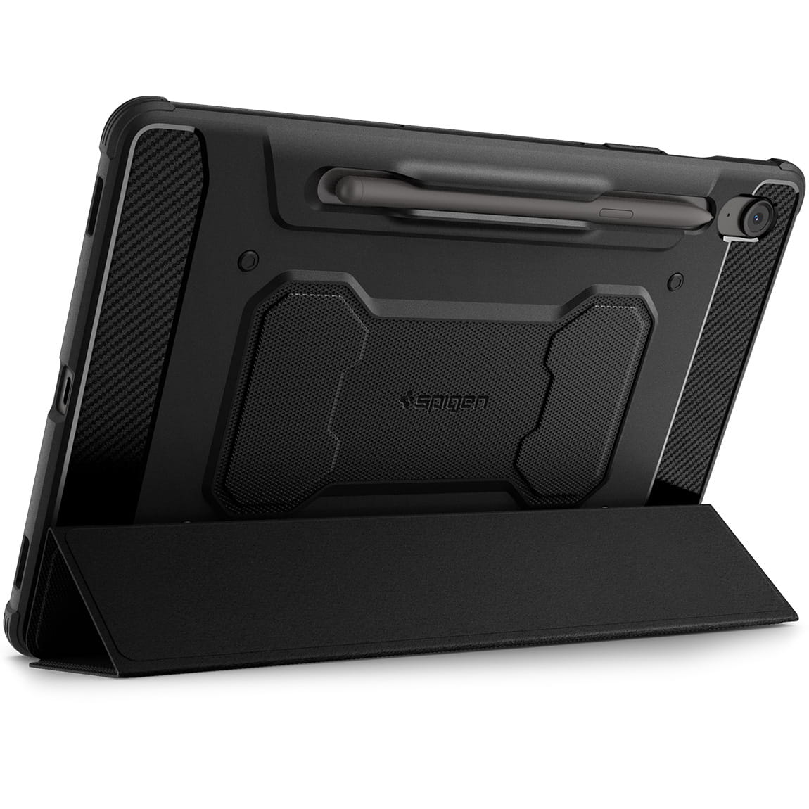 Husa Spigen Rugged Armor Pro compatibila cu Samsung Galaxy Tab S9 11 inch / S10 FE 10.9 inch, Black