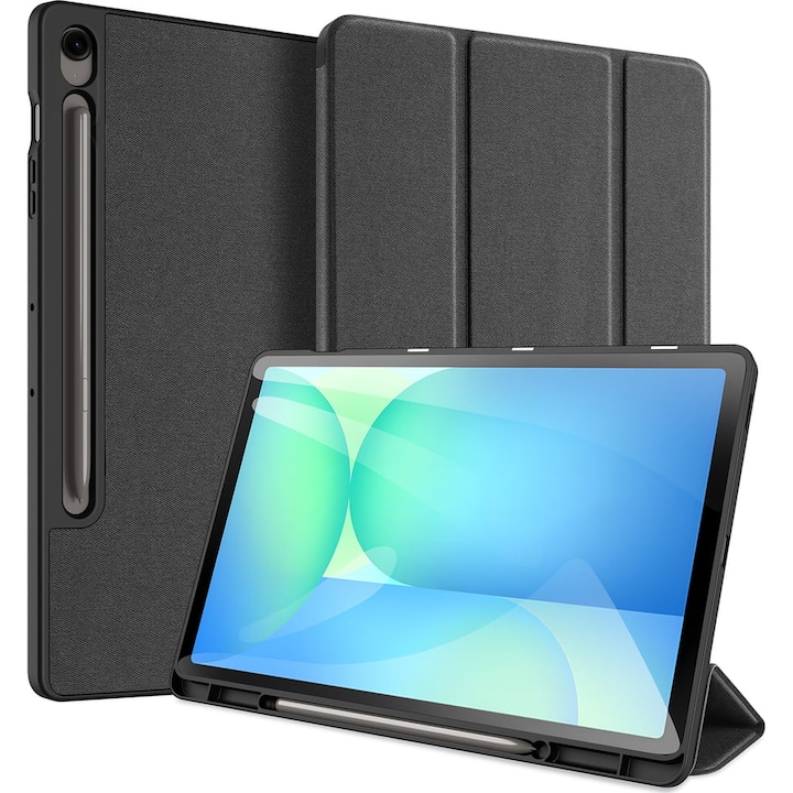 Husa tableta Dux Ducis Domo pentru Samsung Galaxy Tab S10 FE Plus, negru