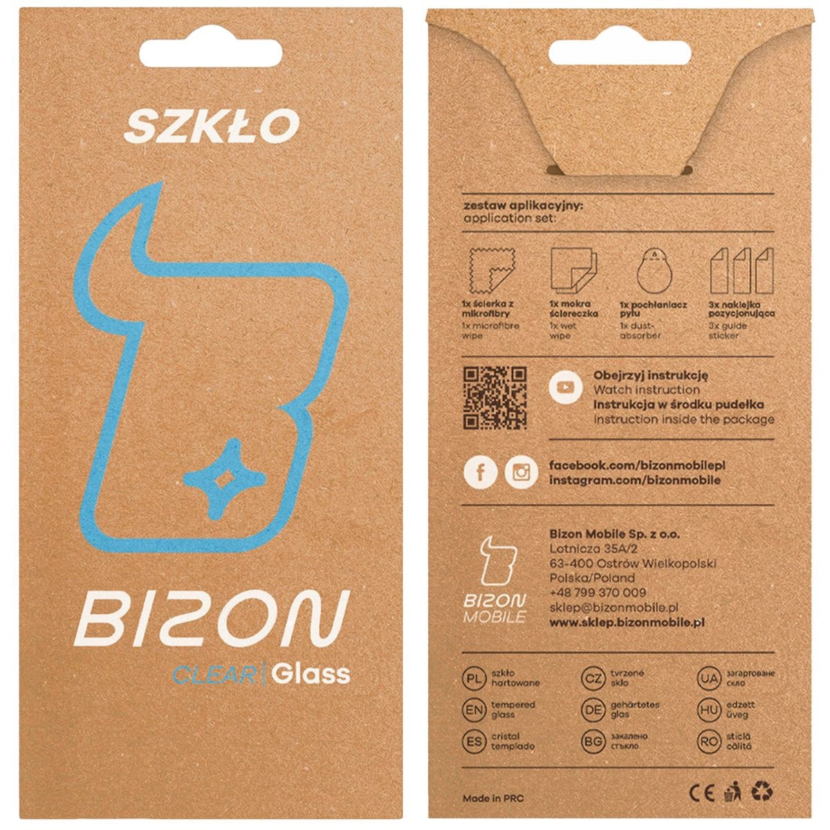 Sticla Bizon Glass Clear 2 pentru Google Pixel 9a, transparenta