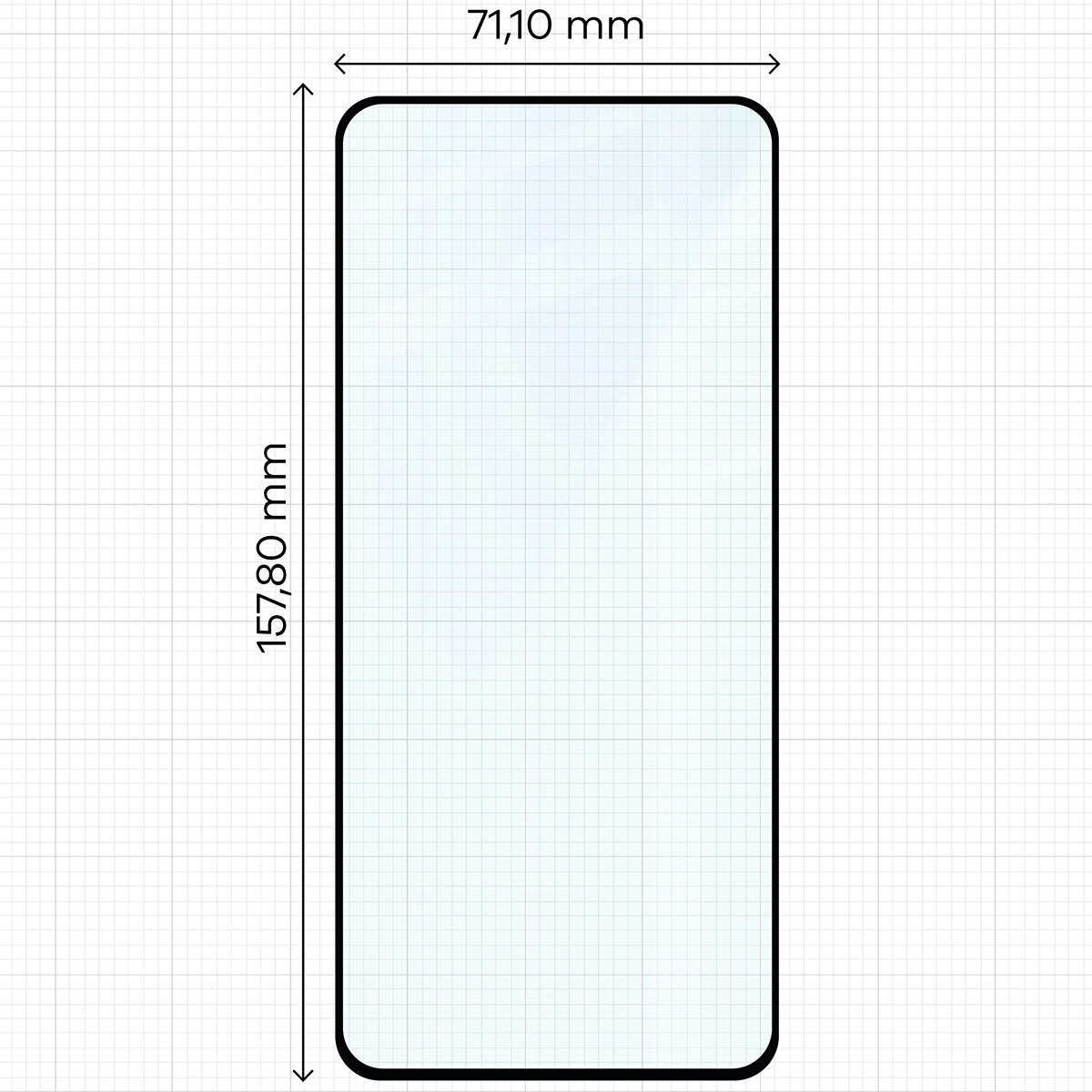Set 2 Sticla de protectie, Bizon Glass Edge Duo Pentru Realme 14 5G / 14T 5G