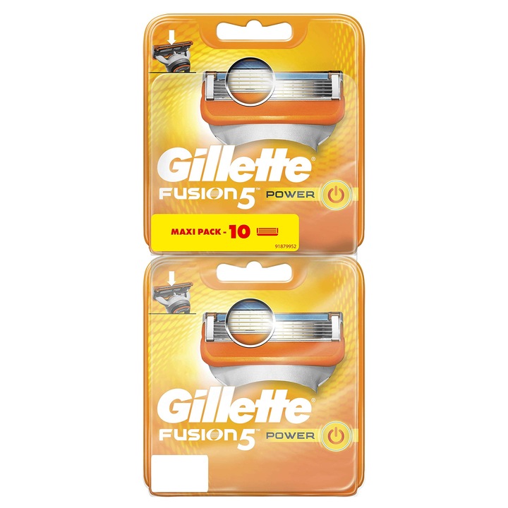 Gillette Fusion5 Power borotvapengék, 5+5 darabos készlet, férfiaknak