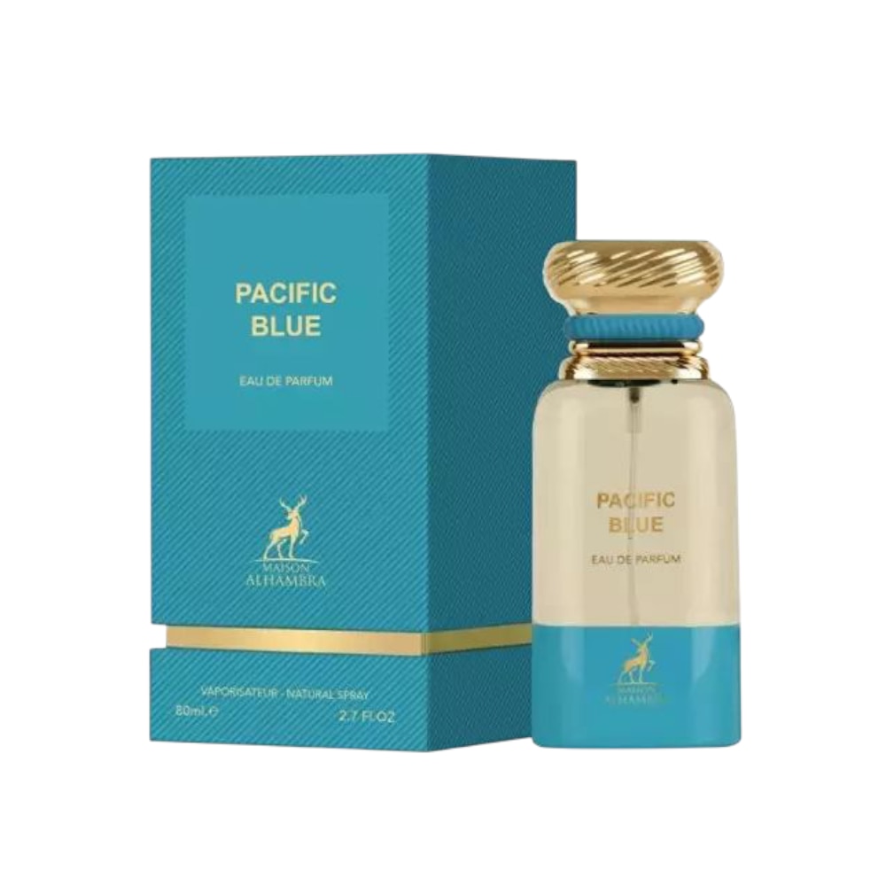 Maison Alhambra Pacific Blue 香水 80ml Parfum, Alhambra Pacific Blue, 80ML, lavandă, ambra - eMAG.ro