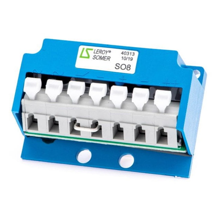 Regulator de tensiune POLBERIS, LEROY SOMER S08/S04/S06, albastru