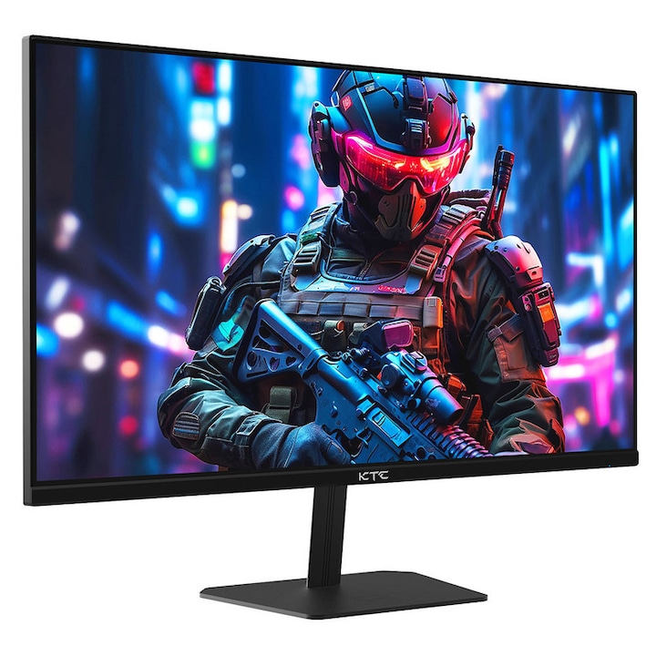 KTC H24F8 gamer monitor, 23,8 hüvelykes FHD, 190Hz, gyors IPS panel, HDR10 támogatás, 2 x HDMI 2.0, DP 1.4