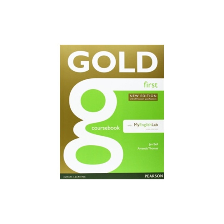 Gold First, PEARSON, manual si MyEnglishLab