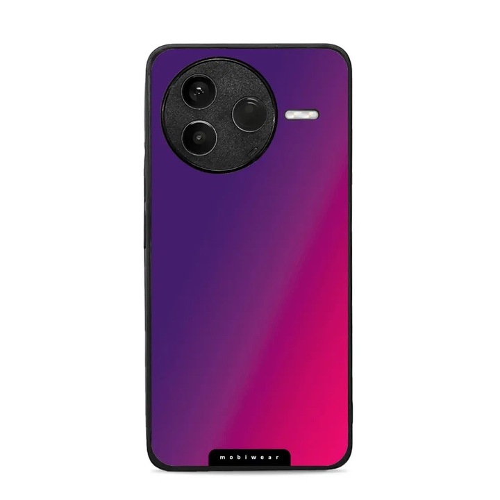 Husa telefon Mobiwear Glossy set, pentru Xiaomi POCO F7 Pro 5G, multicolor, material plastic si TPU, rezistent la socuri si zgarieturi