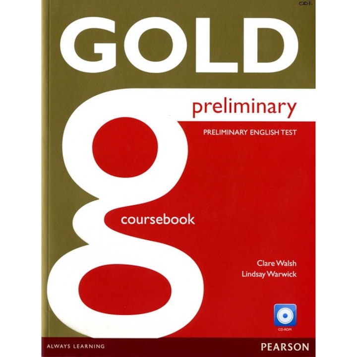 Gold Preliminary, PEARSON, manual si CD-ROM