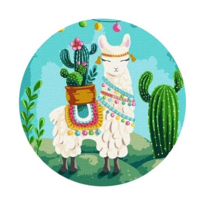 Set pictura pe numere, Twoje Hobby, Lama