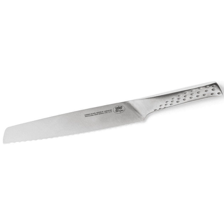 Cutit Weber Deluxe, inox, pentru paine