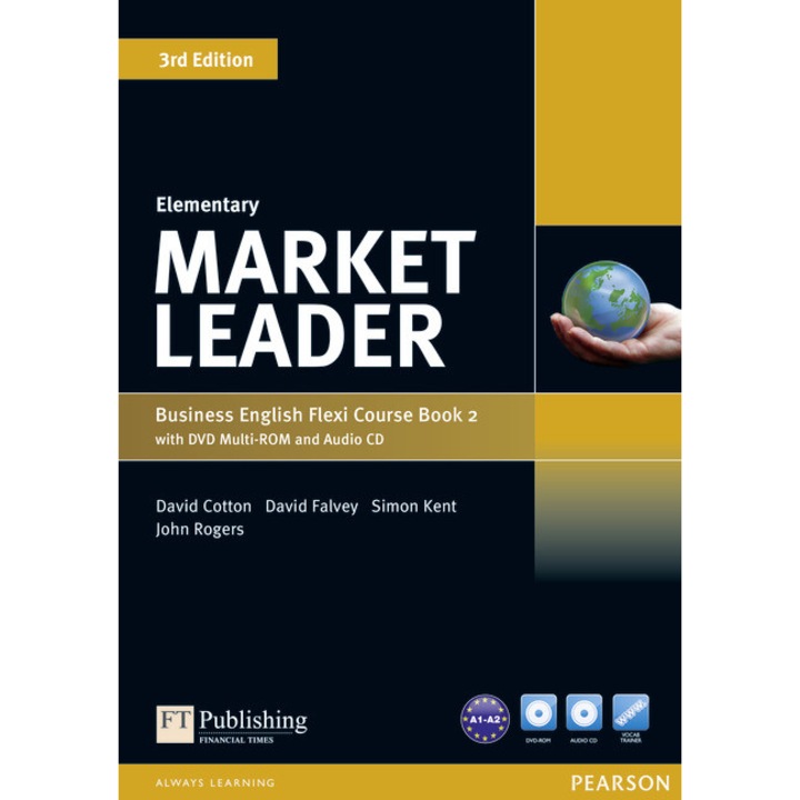Curs de limba engleza, PEARSON, Market Leader 3rd Edition, Flexi Course Book 2, 40-60 ore, pentru afaceri