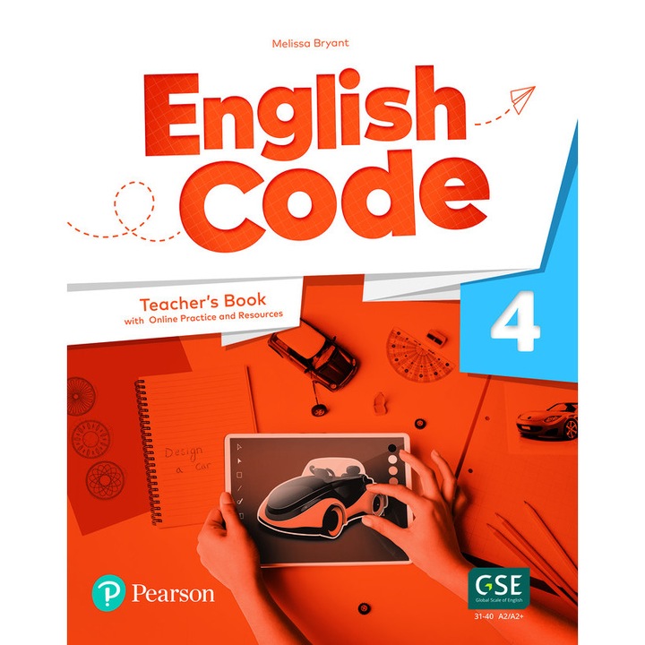 Curs de limba engleza, PEARSON, English Code 4, 7 niveluri, British English, pentru copii 6-12 ani