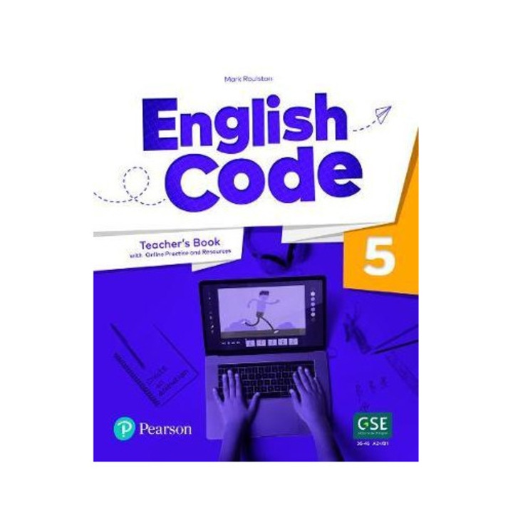 Curs de limba engleza, PEARSON, English Code 5, 7 niveluri, British English, 6-12 ani