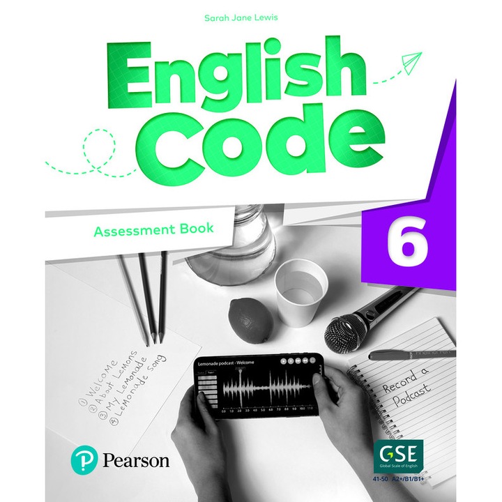 Carte de evaluare English Code 6 Pearson, engleza, 6-12 ani, 7 niveluri