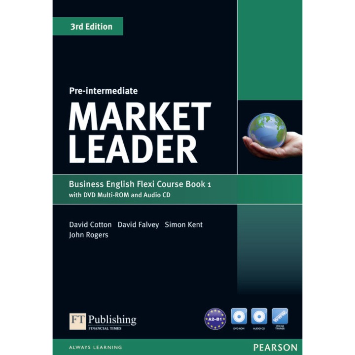 Carte curs limba engleza Pearson Market Leader 3rd Edition Pre-Intermediate Flexi 40-60h