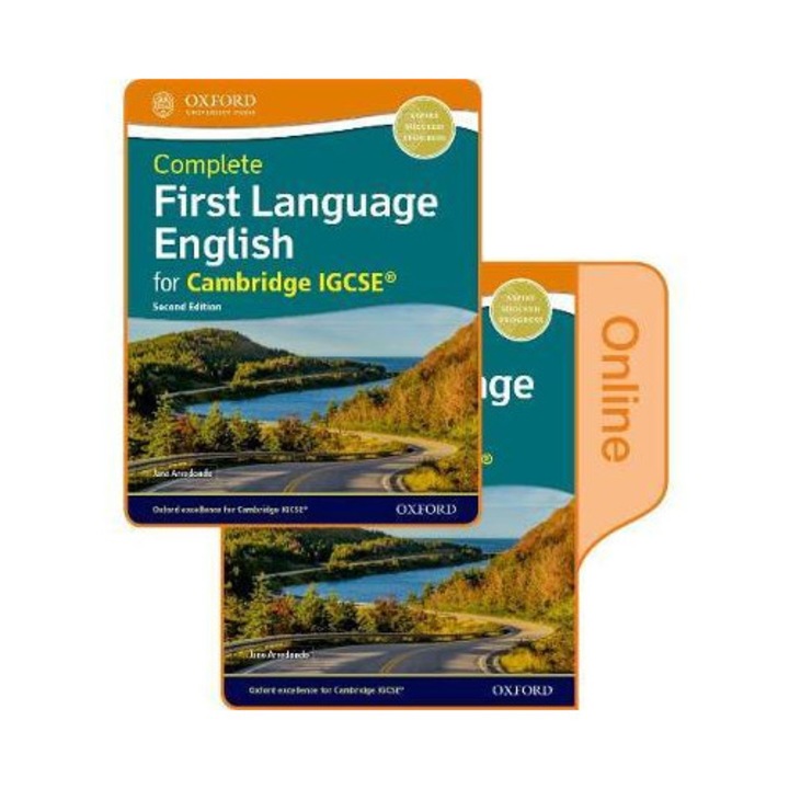 Cursuri limbi straine, COMPLETE FIRST LANGUAGE ENGLISH FOR CAMBRIDGE IGCSE, set cu Student Book tiparit si Student Book online, 2020