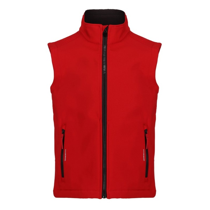 Vesta Copii Unisex SoftShell, Rosu