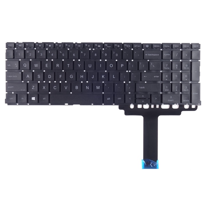 Клавиатура за лаптоп Tradebit QWERTY US с подсветка, за ProBook 450 455 650, 450 G8 G9 G8 G9 комплект