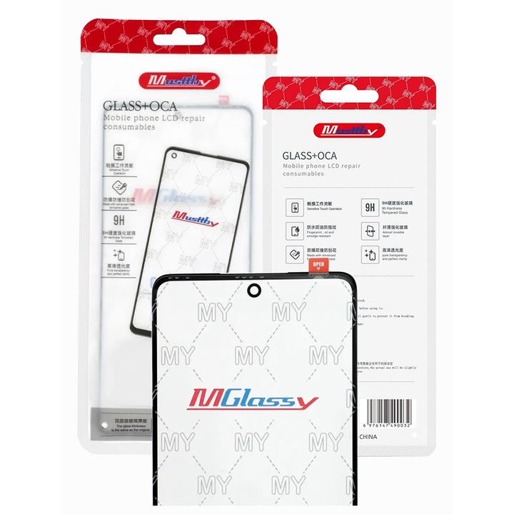 Folie display MUSTTBY pentru Samsung Galaxy A53 5G, cu adeziv OCA, 0,1-0,2 MPa, 40-45°C