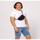 Borseta Heavy Tools, unisex, compartiment unic, buzunar cu fermoar, negru, 21.5x16.5x7cm