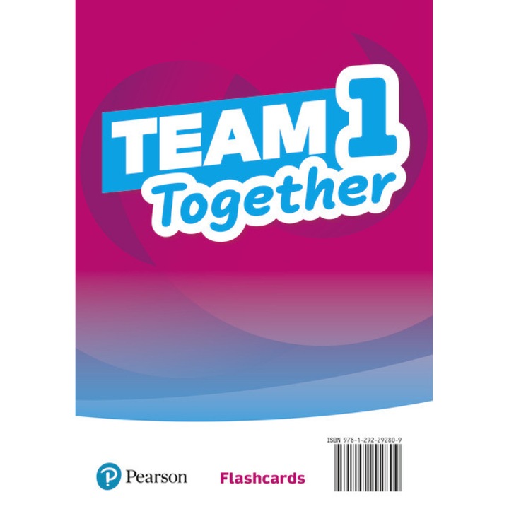 Set Jocuri Educative Team Together 1, Pearson, 7 niveluri, abilitati lingvistice, multicolor