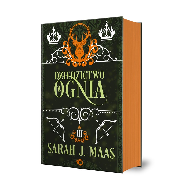 Dziedzictwo ognia. Szklany Tron. Tom 3, Uroboros, editie in poloneza, Sarah J. Mass