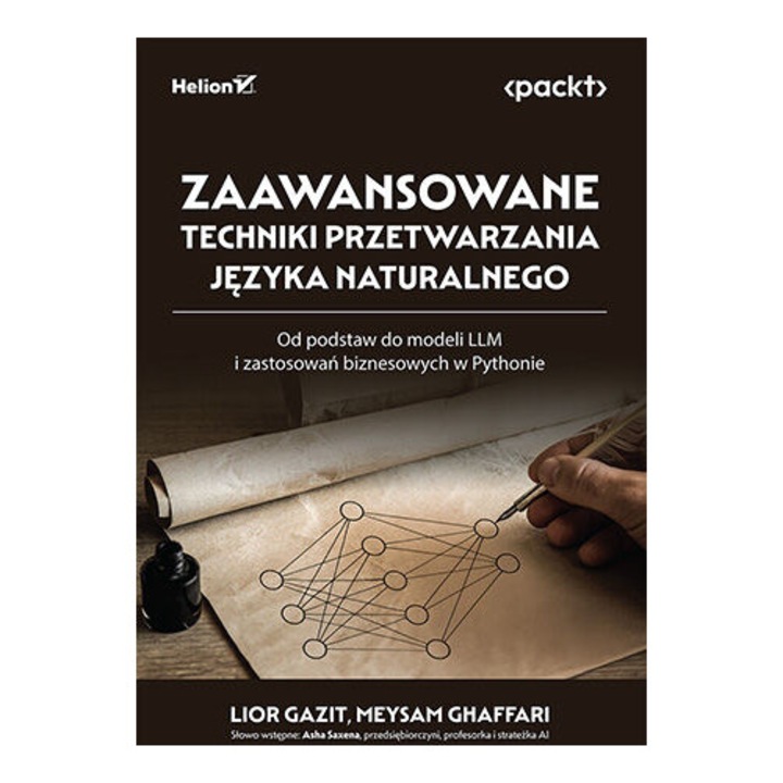 Zaawansowane techniki przetwarzania jezyka naturalnego, HELION, 2023