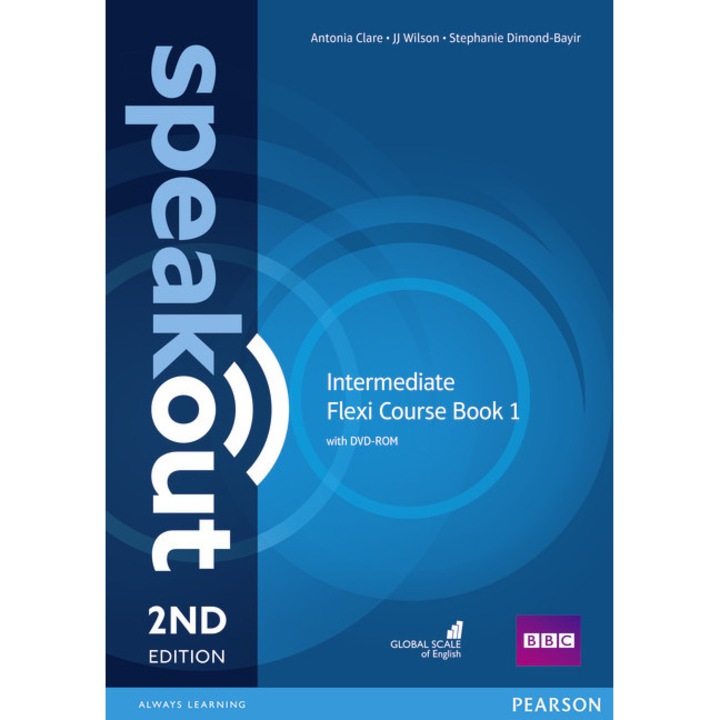 Cursuri limbi straine, PEARSON, Speakout 2nd Edition, nivel intermediar, 12 unitati, 90-120 ore, multicolor