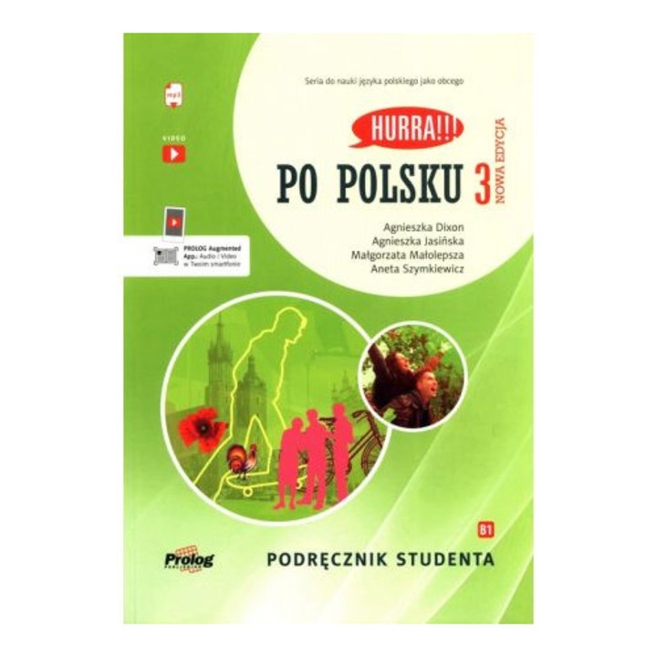 Manual limba poloneza, Prolog, 20 capitole, materiale audio online