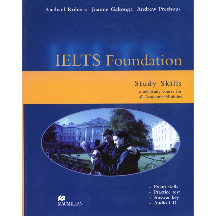 Manuale IELTS Foundation, MACMILLAN, abilitati de studiu, 4-6