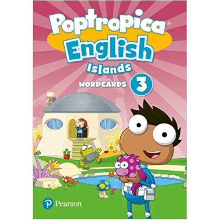 Poptropica English Islands 3, oktatójáték, 6-12 éveseknek, 6 szint, változatos tevékenységek, többszínű