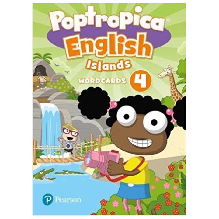 Poptropica Angol-szigetek, társasjátékok, Pearson, 6 szint, különféle tevékenységek, 6-12 éves korig