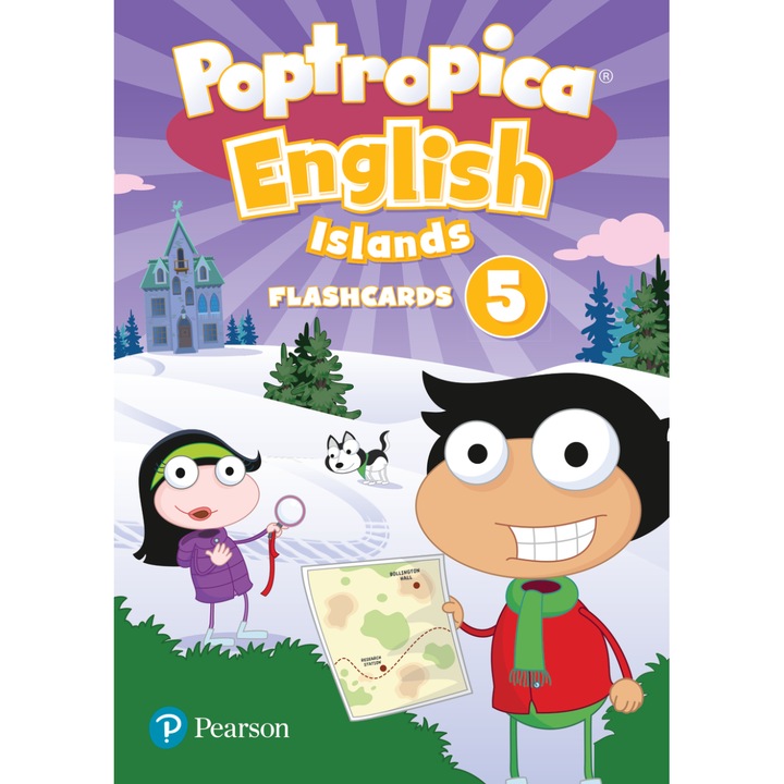 Poptropica English Islands 5, oktatójáték, 6 szint, változatos tevékenységek, többszínű