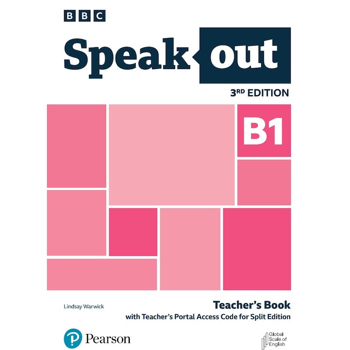 Speakout 3rd Edition B1, PEARSON, Carte pentru profesori + Cod de acces portal pentru profesori, 90 ore
