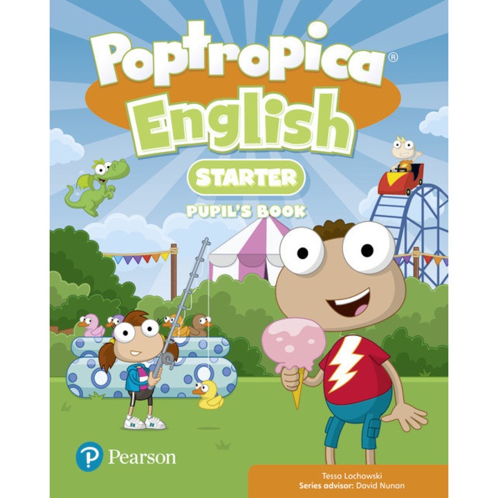 Curs de limba engleza, PEARSON, Poptropica English Starter, carte pentru elevi, acces online