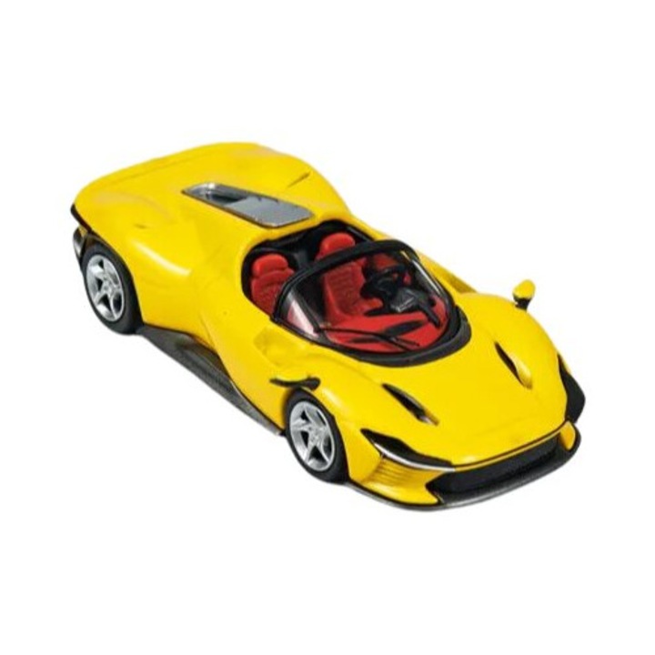Модел автомобил Ferrari Daytona SP3 Giallo Modena 2024 1:64 BBR Модели BBRFER64018