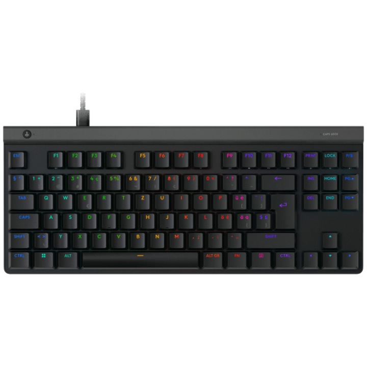 Механична клавиатура Gaming Logitech G515 TKL, Ultraslim, LowProfile GL, Wired, Черен