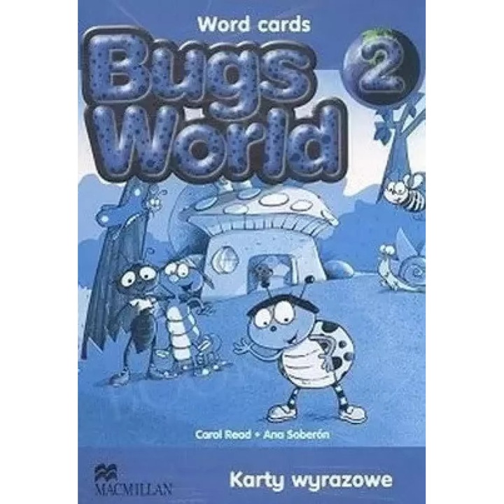 Bugs World 2, Macmillan, Karty wyrazowe, 2010